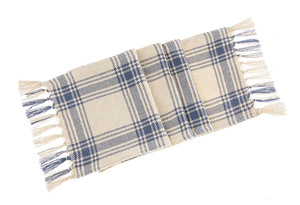 Blue Plaid Table Runner