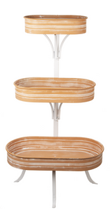 3 Tier Tera Plant Stand Iron