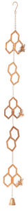 Honeycomb Bee Rain Chain