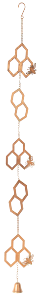 Honeycomb Bee Rain Chain