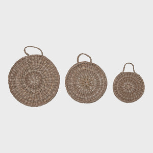 Hand Woven Trivet Set