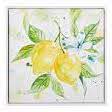 Load image into Gallery viewer, Watercolor Lemons Canvas Framed Wall Art

