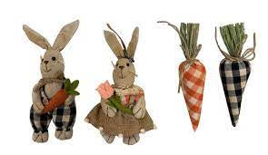 Bunny/Carrot Ornament