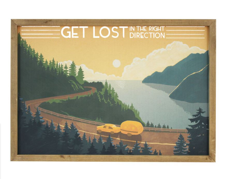 Get Lost In The Right Direction Sign