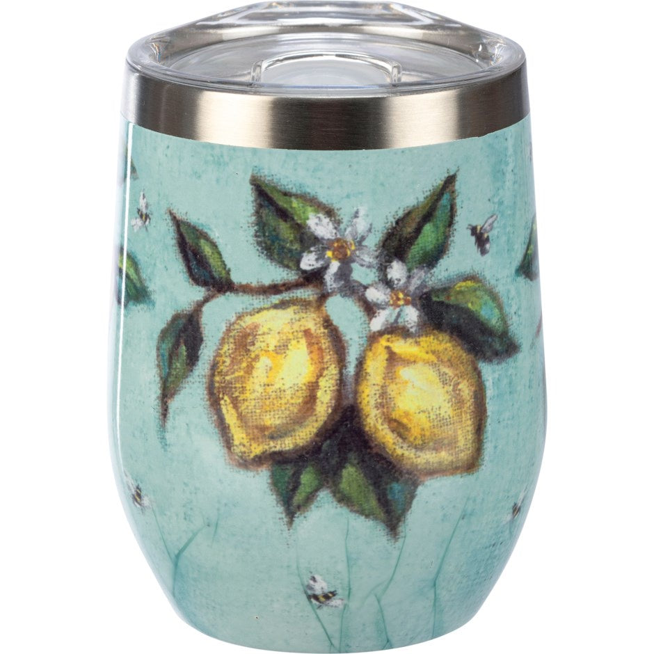 Lemon Wine Tumbler