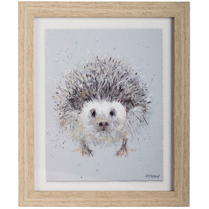 Framed Print Charlotte Hedgehog
