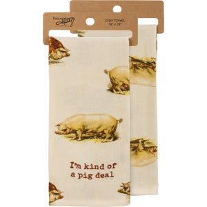 Dish Towel Funny Animal