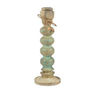 Olivia Wooden Taper Holder