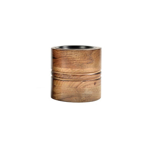 Irene Wood Candleholder