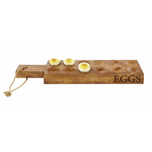 Wood Deviled Egg Tray