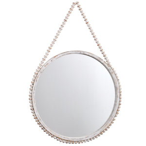 Hanging Beaded Mirror
