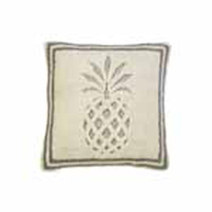Pineapple Hooked Pillow