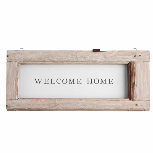 Weathered Welcome Sign